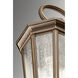 Verdae 3 Light 10.38 inch Antique Bronze Outdoor Hanging Lantern, Design Series