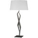 Facet 33.7 inch 100 watt Natural Iron Table Lamp Portable Light in Natural Anna