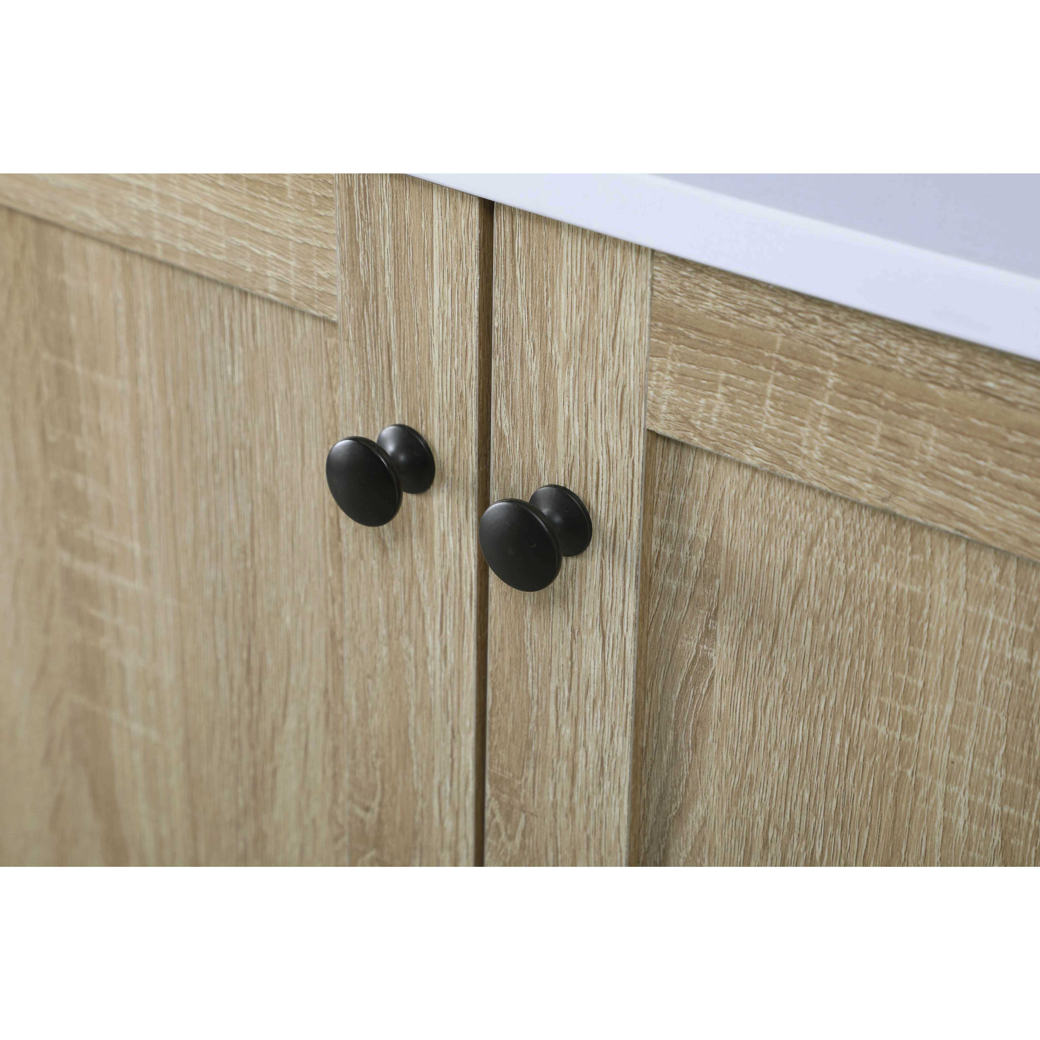 Soma 60 X 34 inch Mango Wood Bathroom Vanity Cabinet