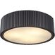 Brendon 3 Light 17 inch Oil Rubbed Bronze Flush Mount Ceiling Light