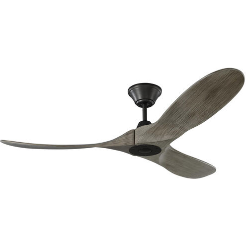 Maverick 52 inch Aged Pewter with Light Grey Weathered Oak Blades Ceiling Fan