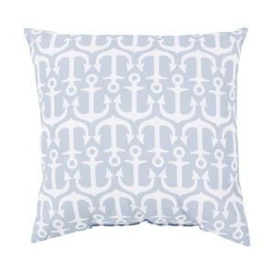 Mobjack Bay 26 X 26 inch Grey and Off-White Outdoor Throw Pillow