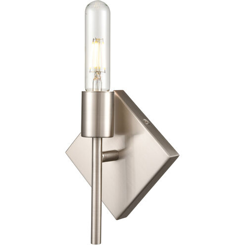 Mia LED 6 inch Satin Nickel ADA Sconce Wall Light
