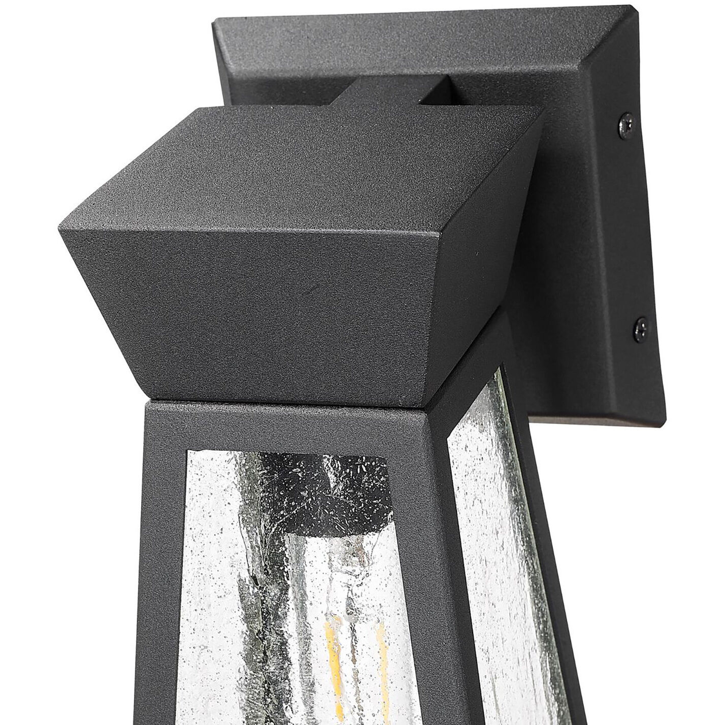 Lucian LED 21.75 inch Black Outdoor Wall Light