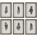 Birds Of A Feather 20 X 15 inch Framed Prints, Set of 6