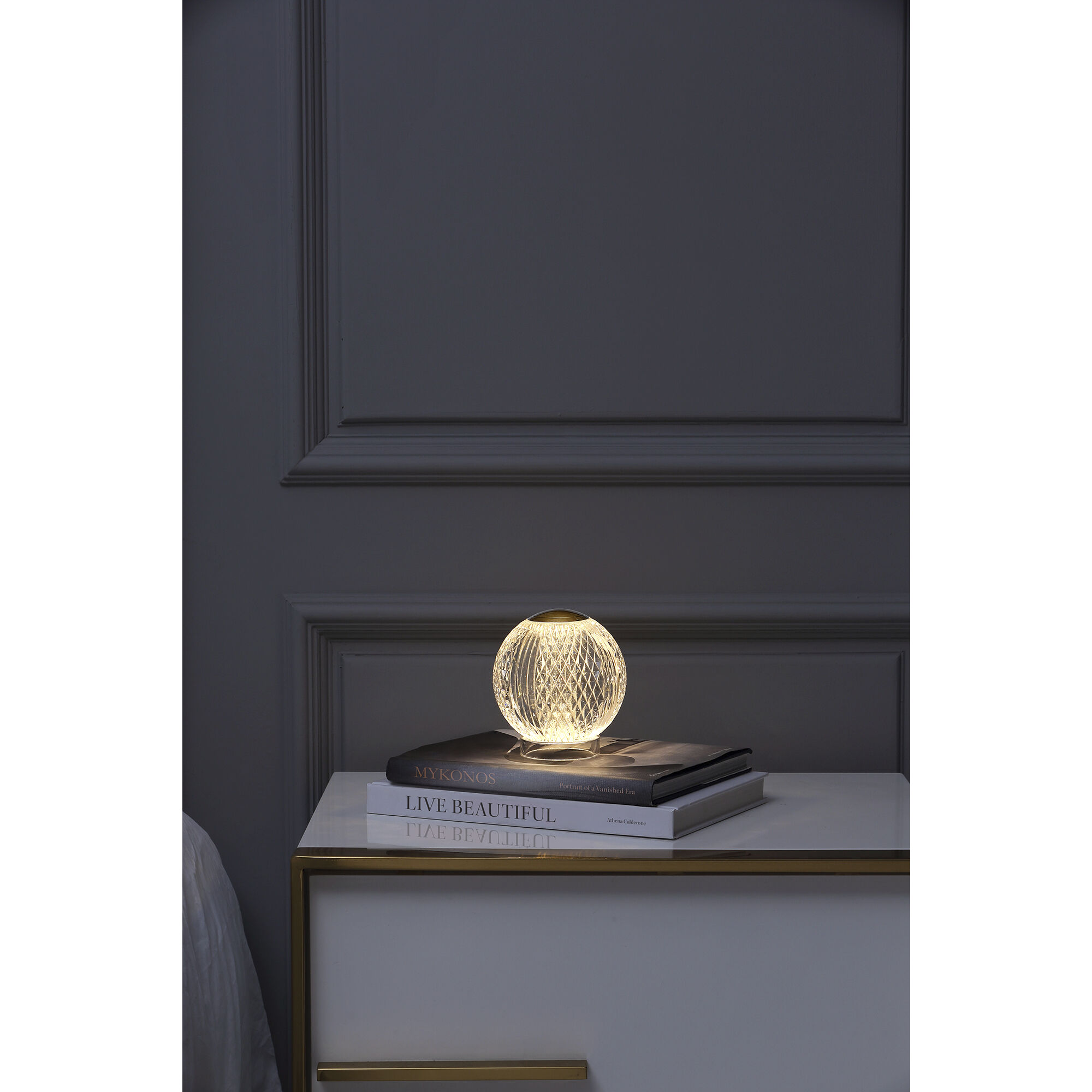 Marni 4.25 inch 2.00 watt Natural Brass Table Lamp Portable Light