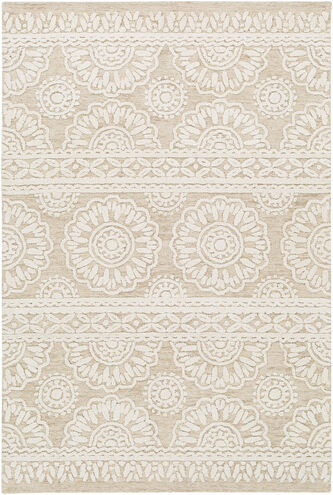 Izmir 144 X 106 inch Light Beige Rug in 9 X 12, Rectangle