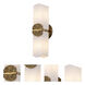 Elan 2 Light 5 inch Gold Leaf ADA Sconce Wall Light