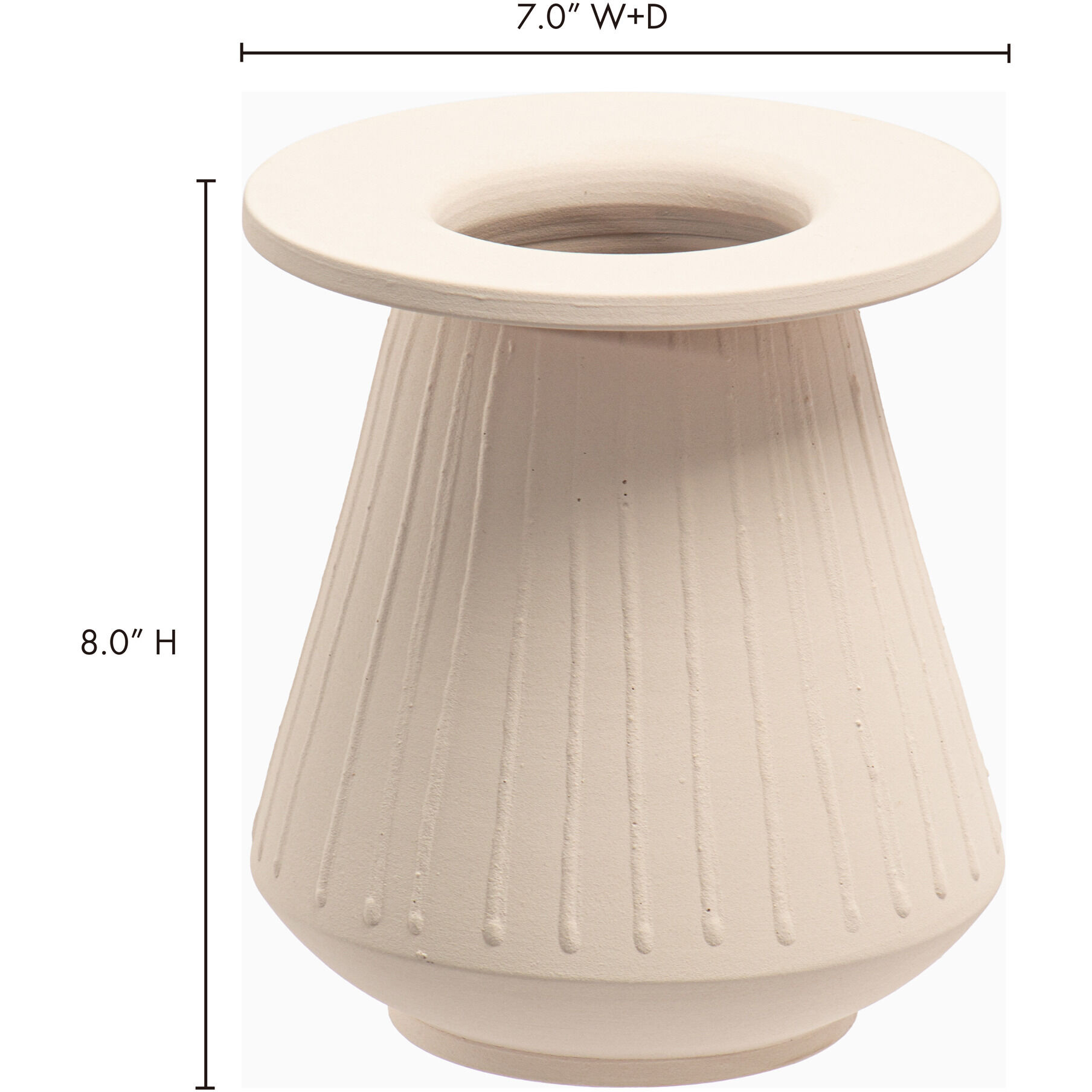 Ossa 8 X 7 inch Decorative Vessel