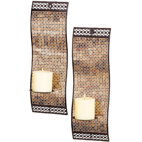Kingsway 17.8 X 5.9 inch Wall Candleholder