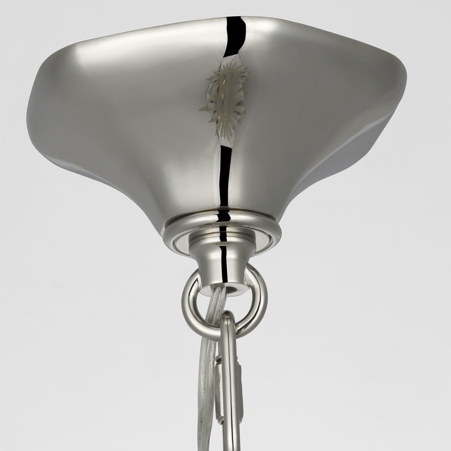AERIN Rhine LED 12 inch Polished Nickel Pendant Ceiling Light