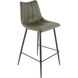 Alibi 37 inch Dark Green Counter Stool, M2