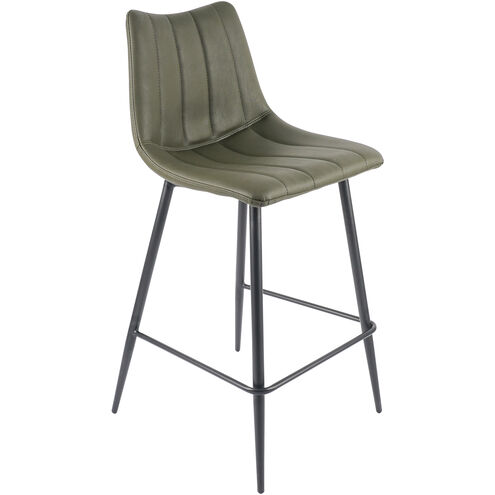 Alibi 37 inch Dark Green Counter Stool, M2