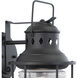 Hyannis LED 18 inch Textured Black Outdoor Wall