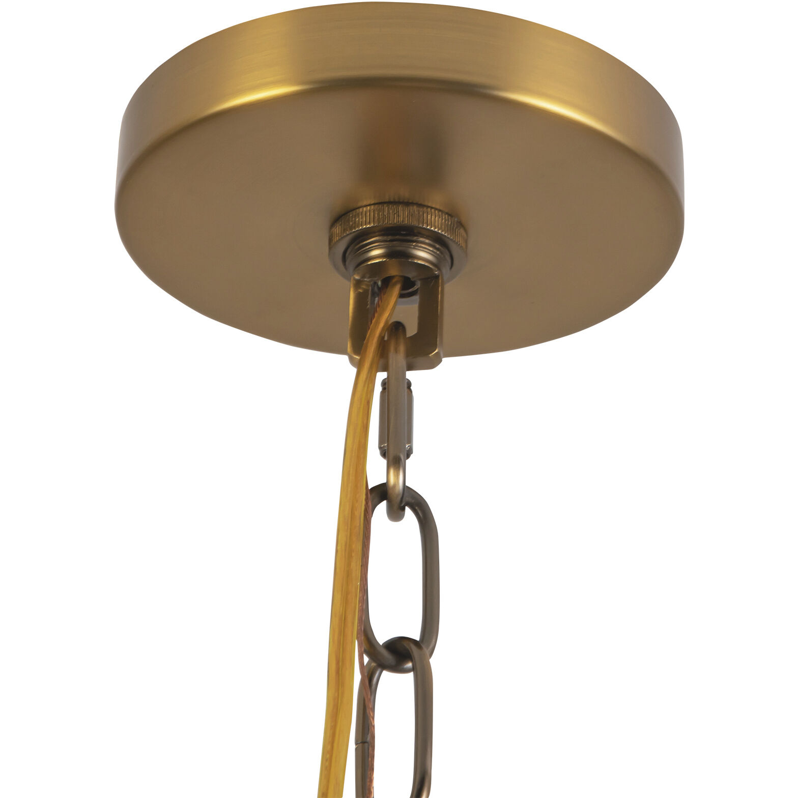 Alora Mood Plisse 4 Light 22.5 inch Aged Gold/Opal Matte Glass Chandelier Ceiling Light