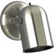 Directional 1 Light 5 inch Brushed Nickel Multi Directional Wall/Ceiling Light, with On/Off Switch