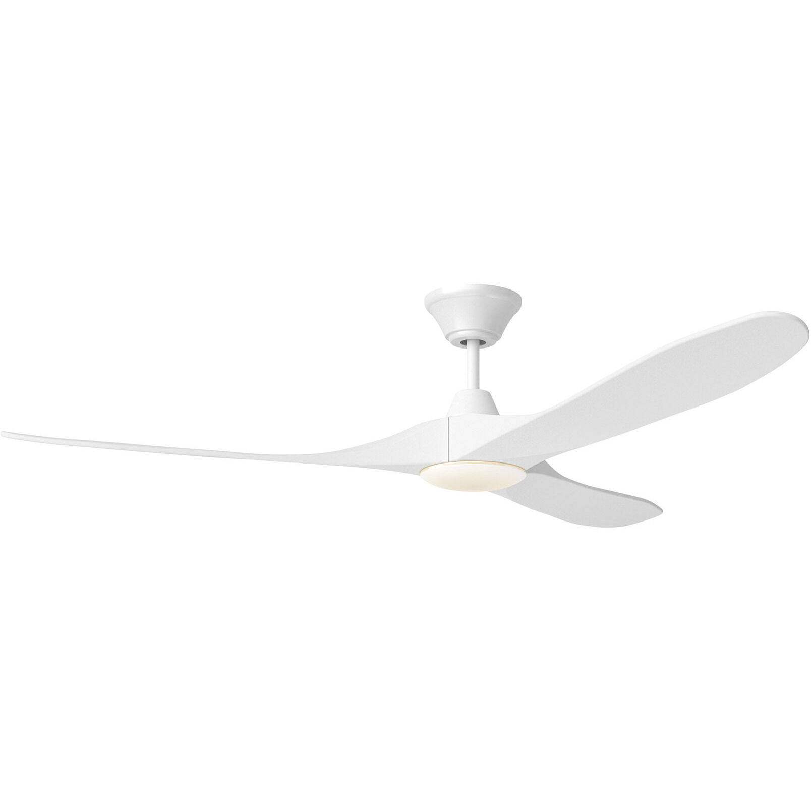 Maverick 60 inch Matte White Ceiling Fan