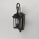 Dover DC 3 Light 24.5 inch Bronze Outdoor Wall Mount
