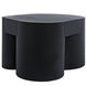 Bain 35 X 24 inch Matte Black Coffee Table