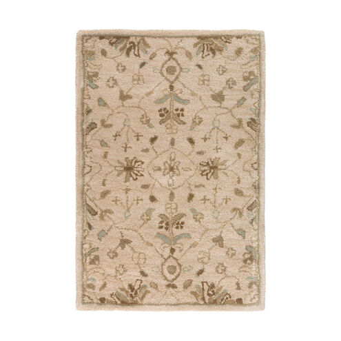 Edda 168 X 120 inch Khaki/Medium Gray/Light Gray/Camel/Sage/Dark Brown Rugs, Wool