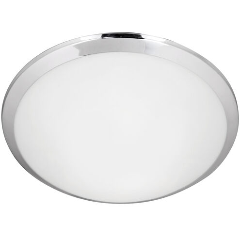 Malta LED 12 inch Chrome Flush Mount Ceiling Light