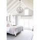 Solaris 6 Light 28.5 inch English Bronze Chandelier Ceiling Light