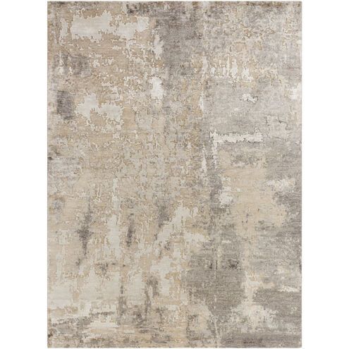 Imola 132 X 96 inch Warm Grey / Ash / Prairie Dust / Light Silver Handmade Rug in 8 x 11