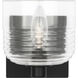 Drew & Jonathan Lochdale 1 Light 5.38 inch Midnight Black Sconce Wall Light, Small