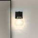 Mansfield 1 Light 7.75 inch Matte Black Vanity Light Wall Light