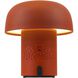 Sensa Play 8.5 X 7.5 inch Red Orange Portable Speaker Lamp in Red/Orange, Kooduu