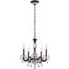 Signature San Marco 5 Light 20.3 inch Heirloom Bronze Chandelier Ceiling Light, Schonbek Signature