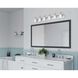 Gather 6 Light 48 inch Polished Chrome Bath Vanity Wall Light