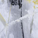 Cameron Black and Gray and Gold and White Wall Art