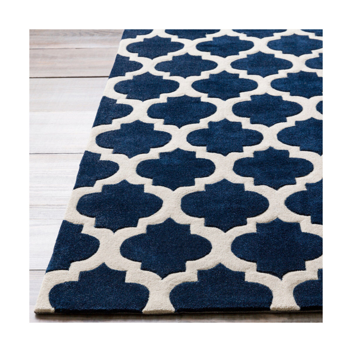 Cosmopolitan 156 X 108 inch Blue and Neutral Area Rug, Polyester