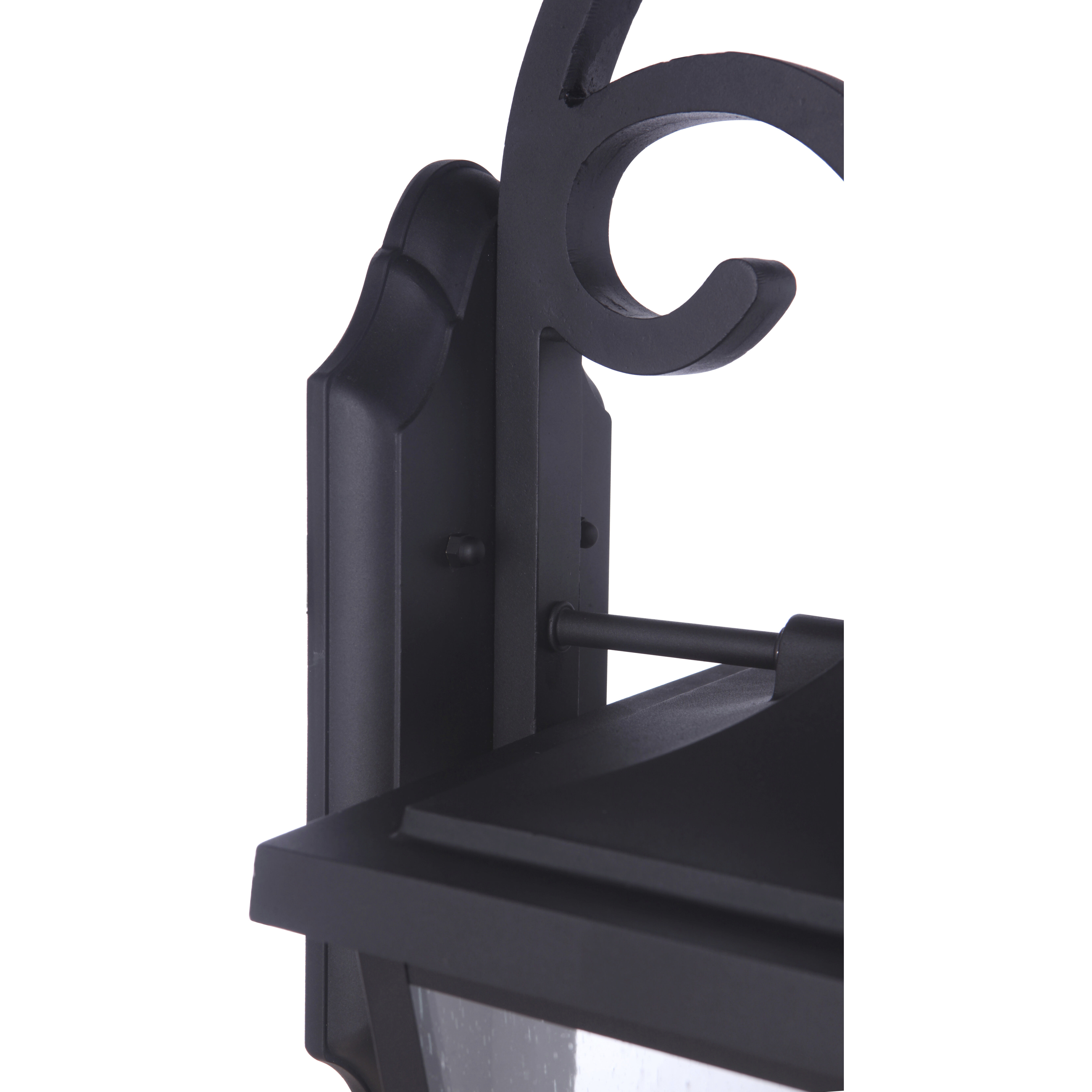 Tillman 3 Light 30.5 inch Textured Black Outdoor Wall Lantern