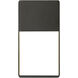 Light Frames LED 13 inch Textured Bronze Indoor-Outdoor Sconce, Inside-Out 