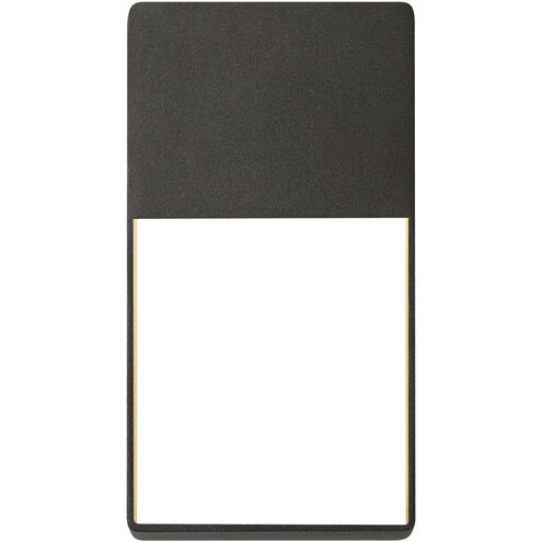 Light Frames LED 13 inch Textured Bronze Indoor-Outdoor Sconce, Inside-Out