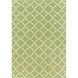 Frontier 156 X 108 inch Grass Green, Cream Rug