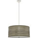 Solhaven 4 Light 24 inch Warm Grey Oak Pendant Ceiling Light
