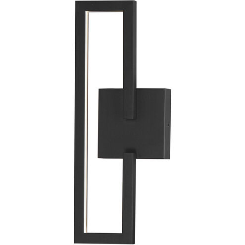 Penrose LED 7 inch Black ADA Wall Sconce Wall Light