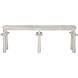 Destemonia 89 X 25 inch White Wash Console