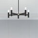Copenhagen 5 Light 25 inch Black Chandelier Ceiling Light
