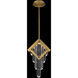 Beyond Behold LED 2.5 inch Aged Brass Mini Pendant Ceiling Light