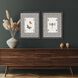 Nature's Hand Black and Green and Multi and Red Framed Art