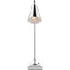 Symmetry 20.5 inch Polished Nickel Double Desk Lamp Portable Light