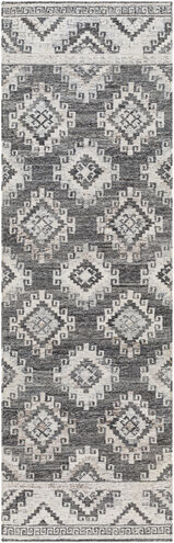 Alyssa 96 X 30 inch Light Grey Rug, Runner