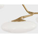 Champalimaud Brindille LED 38.75 inch Soft Brass Entry Chandelier Ceiling Light, XL