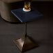 Windsor 20.5 X 12 inch Night Sky and Dark Antique Brass Accent Table