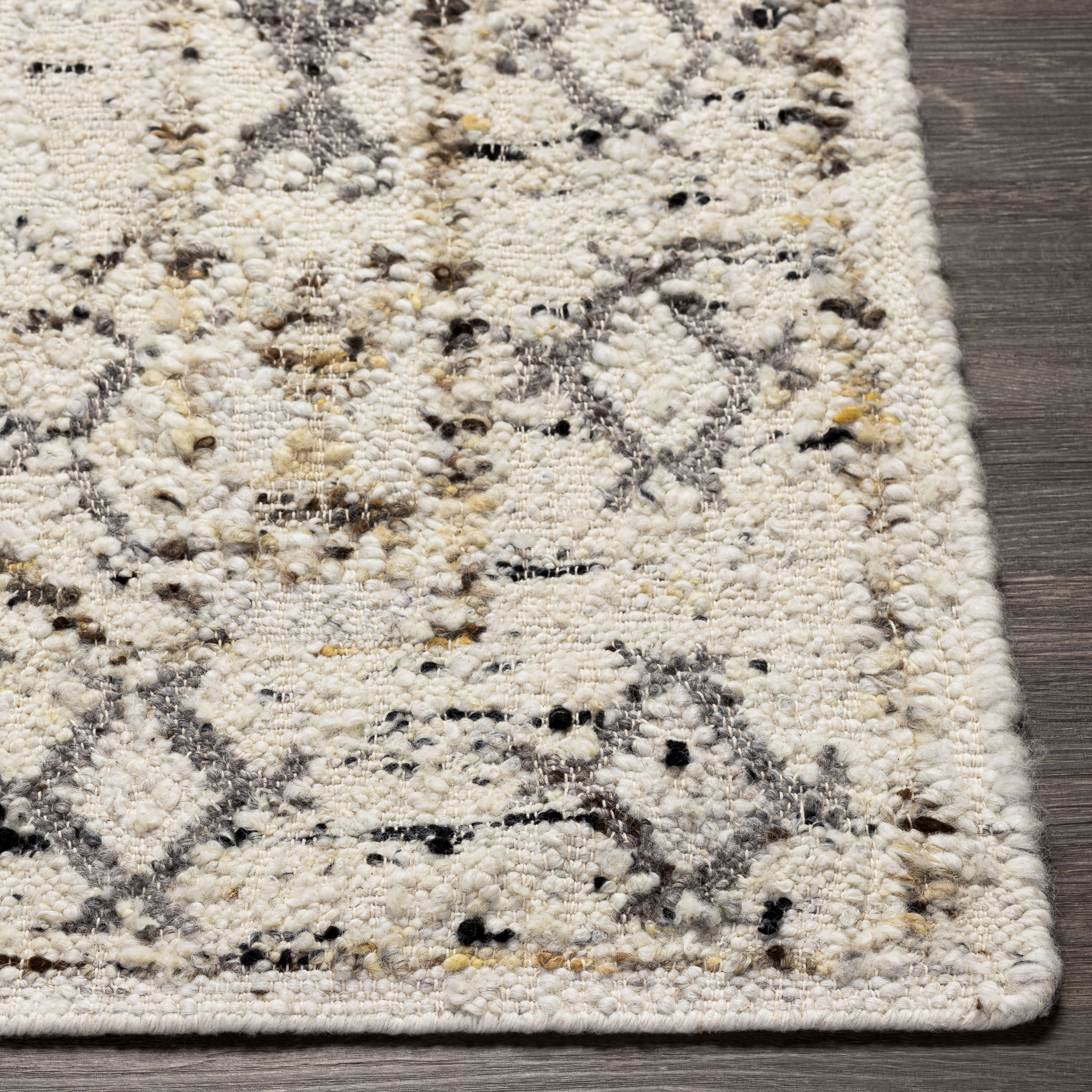 Bremen 120 X 96 inch Cream Rug in 8 x 10, Rectangle
