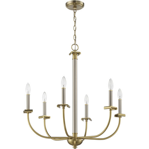 Stanza 6 Light 26.00 inch Chandelier